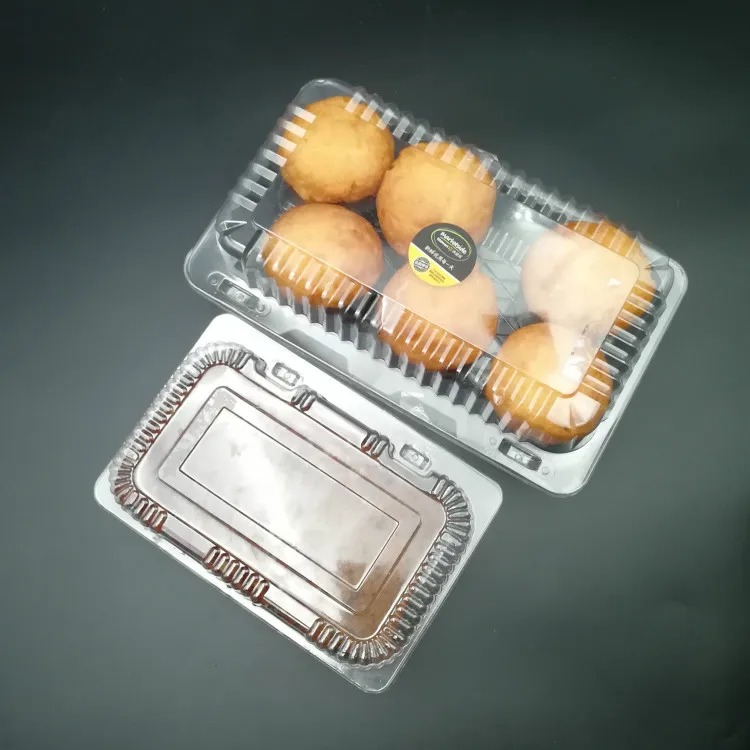 Food Grade Custom Disposable Clear Plastic Cake/pancakes Boxes Buy