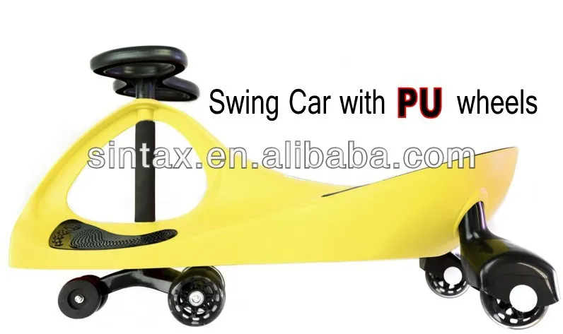 LED PU Wheel Swing Car, Plasma car Rolling Coaster Car