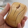 Factory supplier price eco friendly rechargeable mouse usb mouse for computer wireless mini bamboo wooden mouse