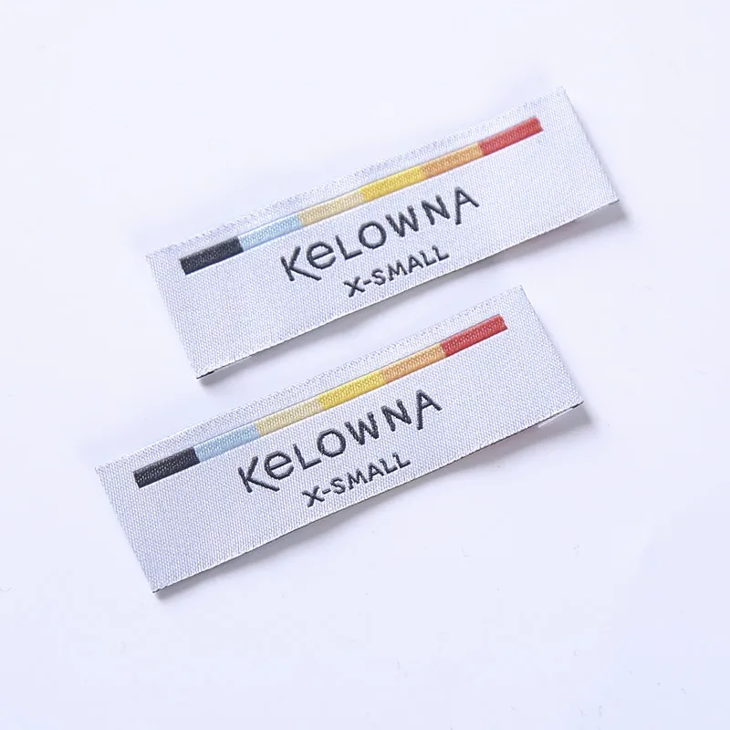 Wholesale costom woven labels for clothing
