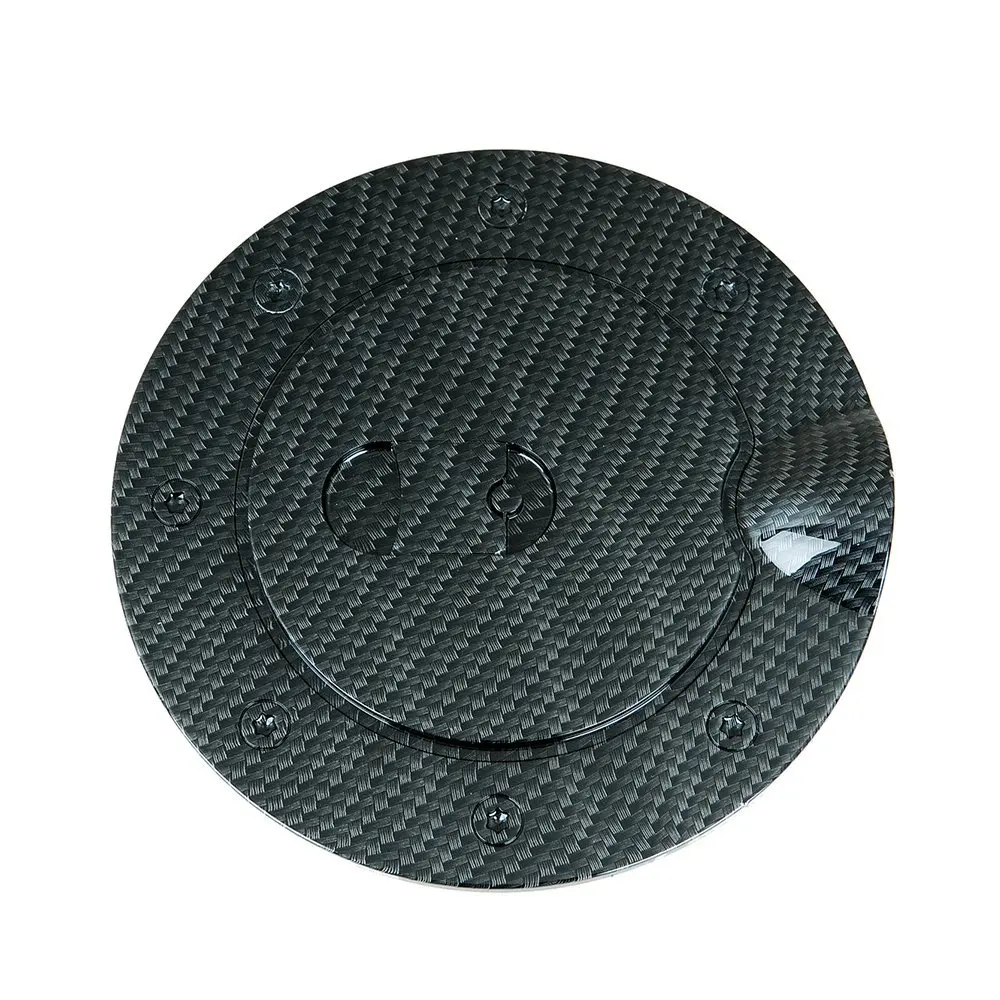 Gas Cap Cover Pad Sticker For Honda CBR 600RR F4i KKmoon Gas Tank Cap Pad Carbon Fiber New Carbon-Look Fuel