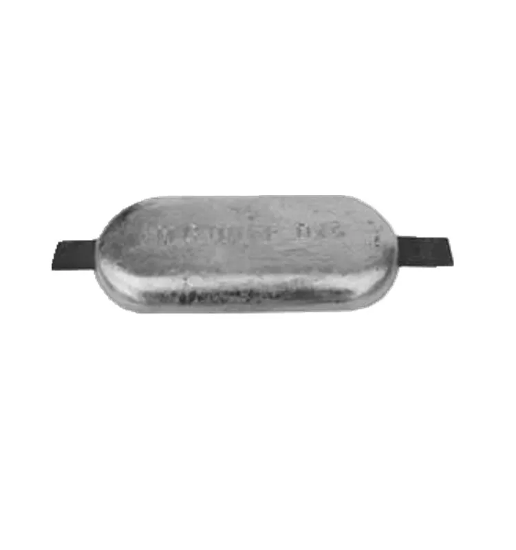Sacrificial Zinc Alloy Anode For Marine Boat Cathodic Protection Low