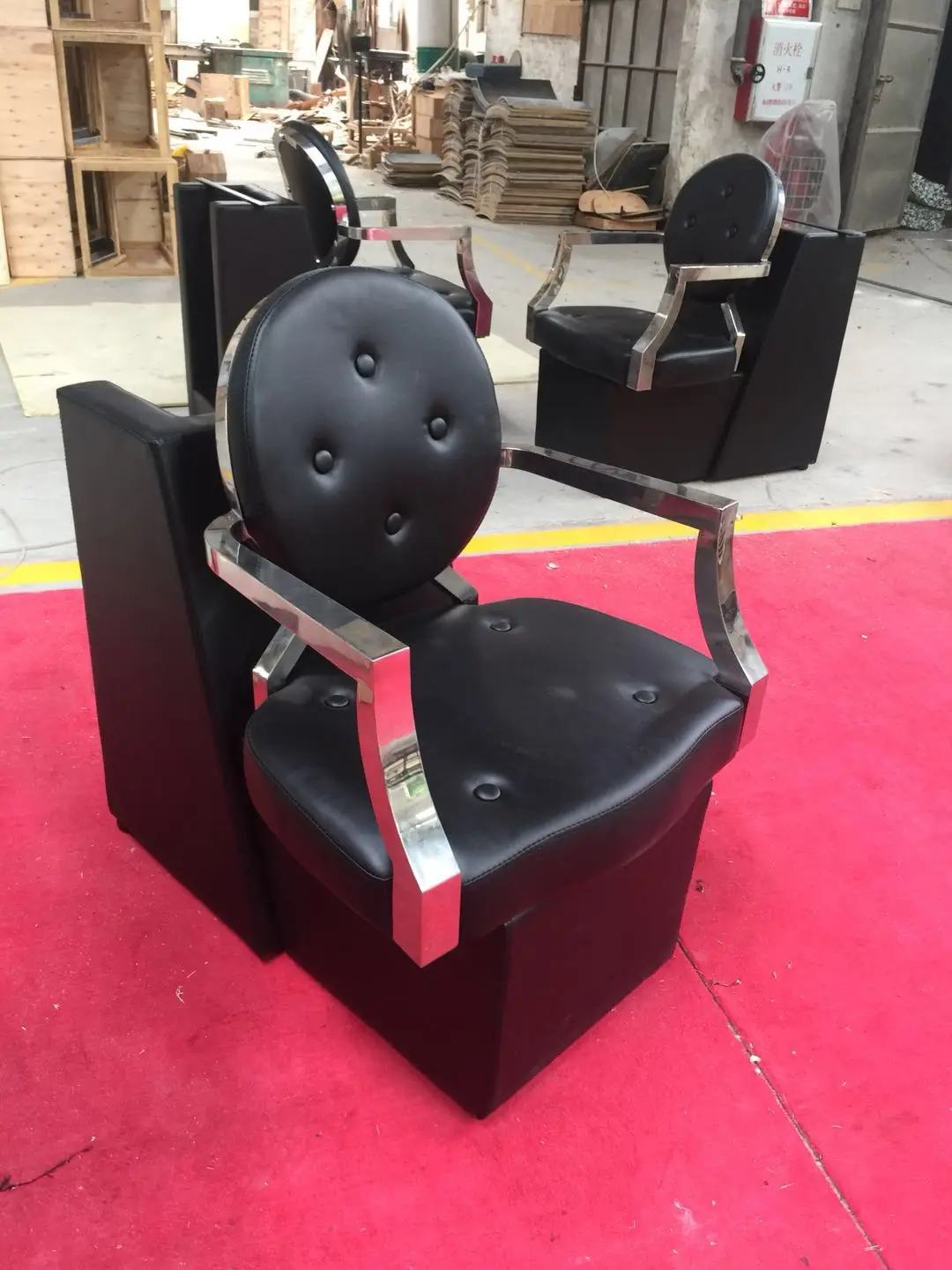 King Shadow Beauty Salon Furniture Hair Dryer Chair Used Professional Hair Steamer Hair