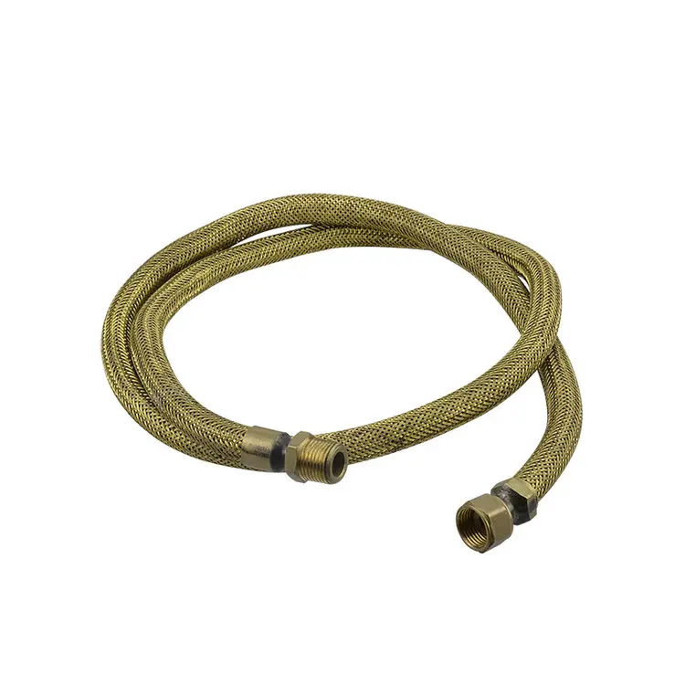
Professional customized plumbing stainless bathroom steel braided hose 