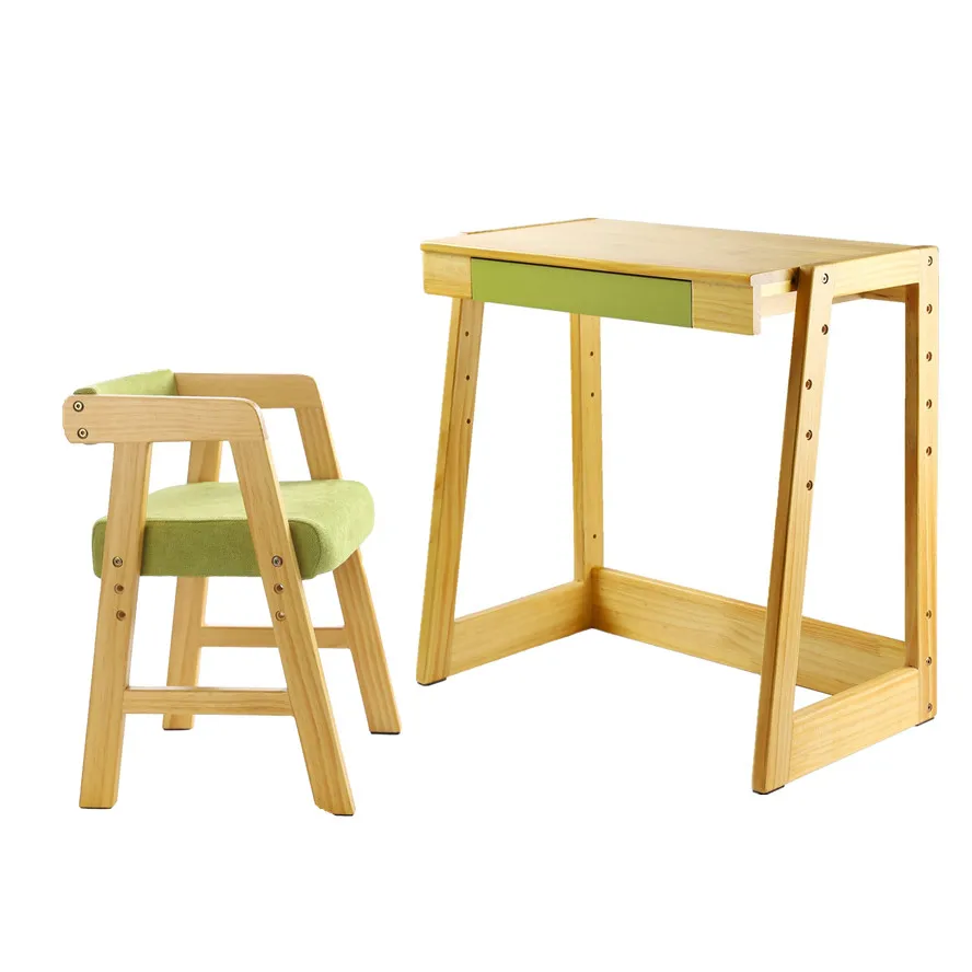 Children S Desk Kids Solid Wooden Student Writing Study Table