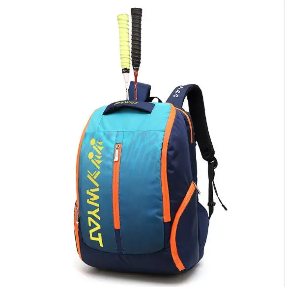 

Utmost in convenience badminton shoes bag tennis bags backpack badminton tennis backpack, Blue