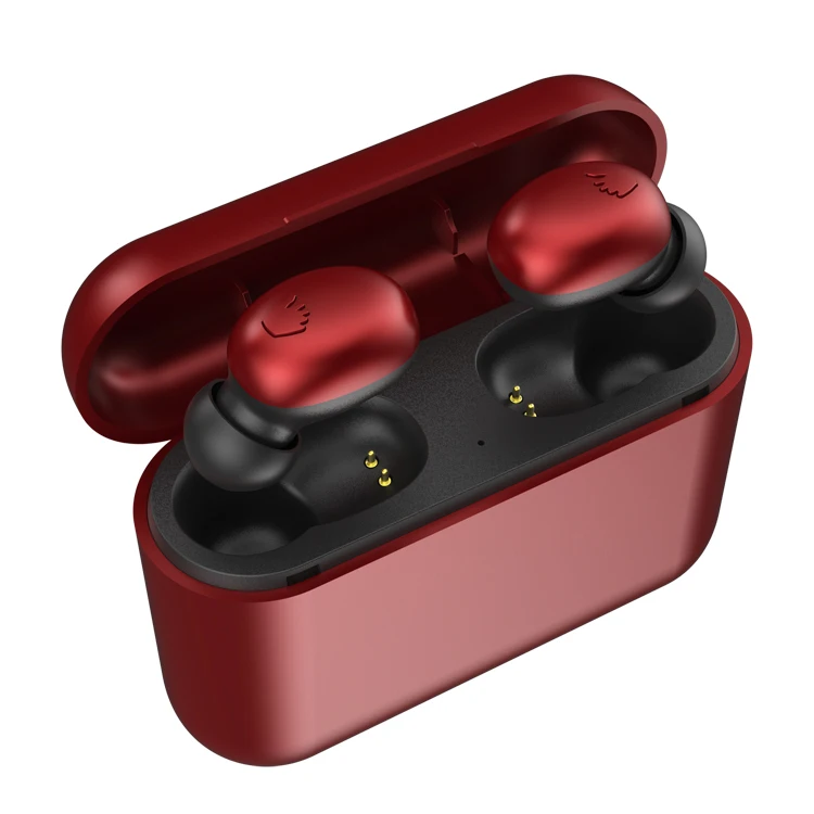 

GlobalCrown New Q32 5.0 Wireless Headphones Handsfree Stereo Earphone with 1500mAh Mobile Power Bank, Black, red, grey