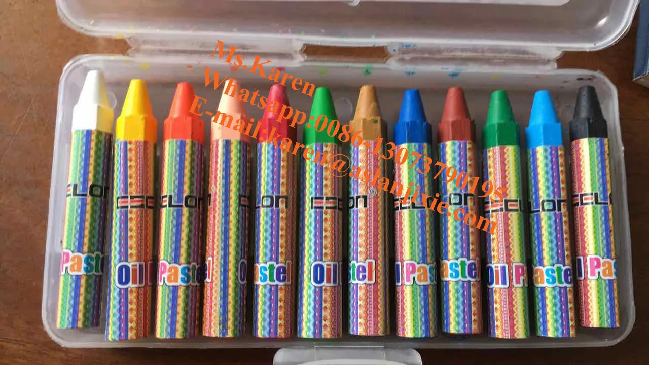 Wax Crayon Wrapper / Oil Crayon Label Machine / Crayon Wrapping Labelling Machine Bottle