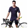 Unisex Performance Speed Suit Skin Suit Trisuit One Piece Combo with Zip Triathlon Suit