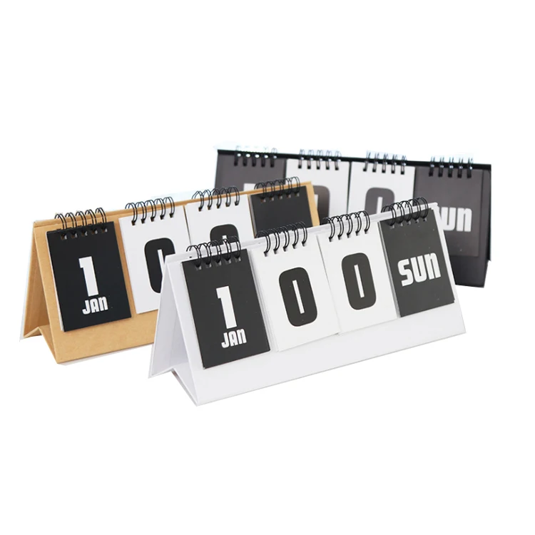 cute desk calendar 2018 printing