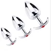 Small Stainless Steel Diamond Silver Jewelry Vagina Permanent Sex Toys Anal Butt Plug