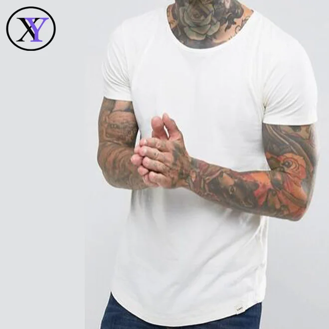 

Cheap fashion 100 Cotton men white blank tshirt, Customized pantone color