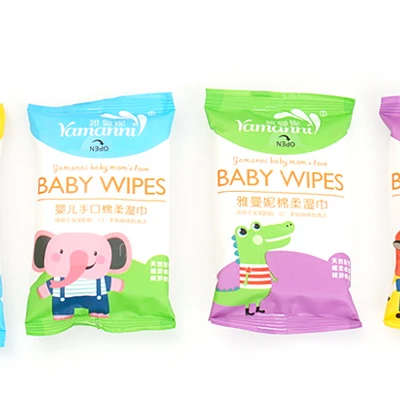 

10packs China Hot Sale baby mouth and hand cleaning 10packs wet wipes