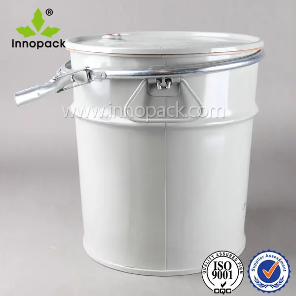 tin bucket with lid