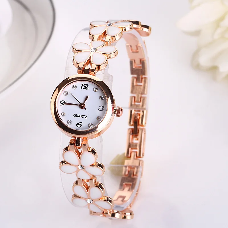 

2018 wholesale cheap gold plating fashion jewelry watches ladies WW89