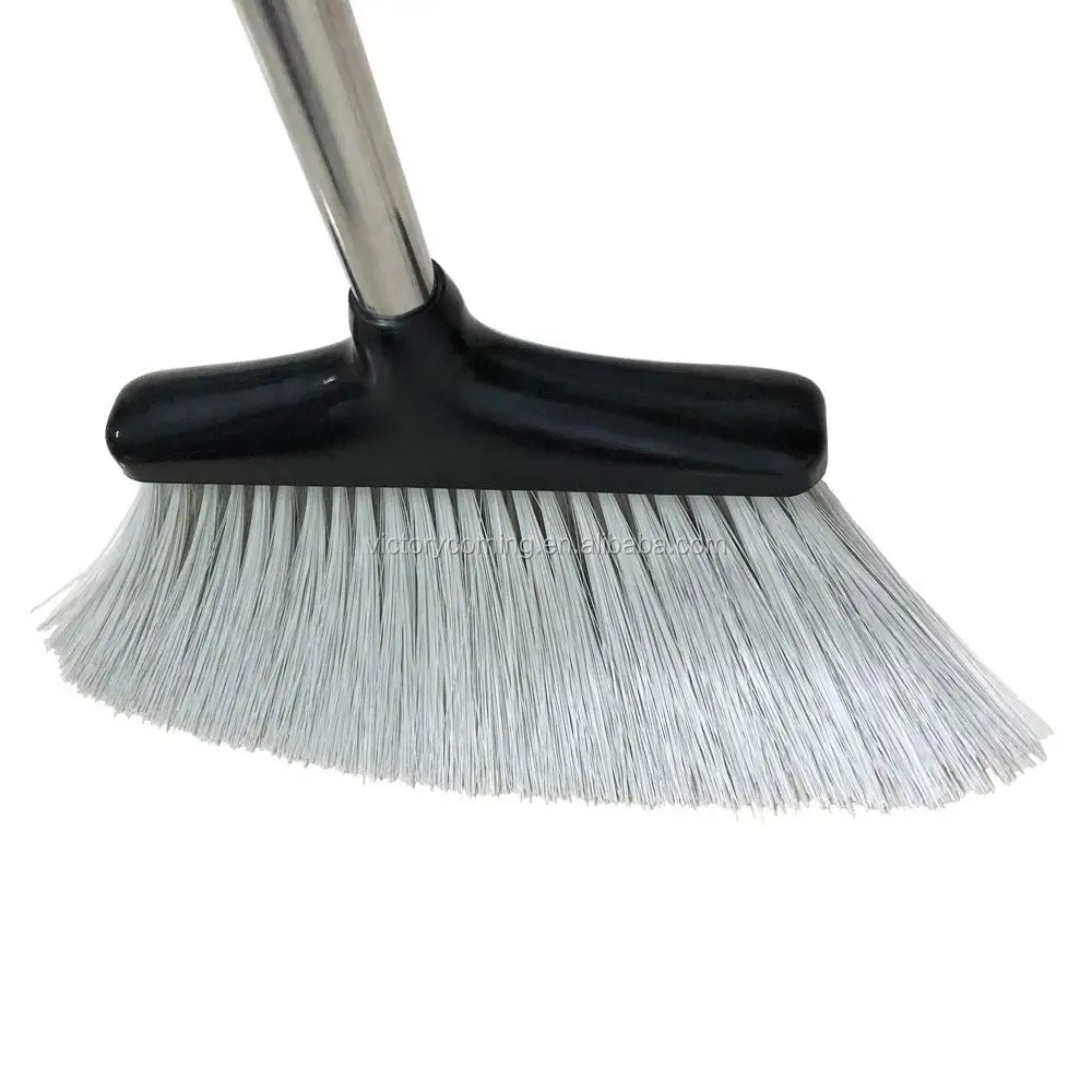 Broom And Dustpan Dust Pan And Broom Combo Set/long Handle Standing