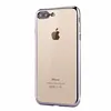 Factory Ultra thin Soft flexible Metal Electroplating Phone Shell TPU Case for iphone 8 Plus