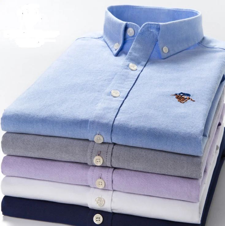 

MT1072 Factory wholesale mens long sleeve silm fit all-match business solid shirts, N/a