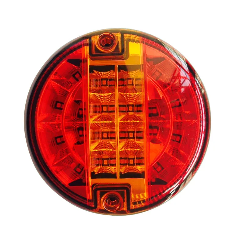 2x 30 LED Waterproof 2W Tail Rear Light Lamp Red//Yellow for Trailer Truck Boat R TOOGOO