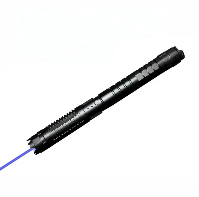 

Powerful High Power 445nm 3000mw Focusable Burning Blue Laser Pointer, N/a