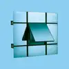 Insulated double glazing glass curtain wall of building outer wall