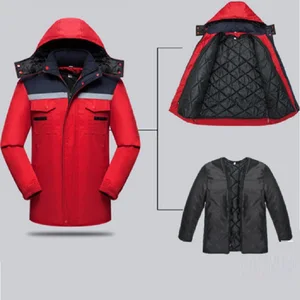 customize winter jacket work uniform workwear with padded lining customize winter jacket work uniform workwear with padded lining