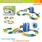 Most Popular Toys 120pcs Magic Flexile Track Toys Race Tracks Toys With Lift
