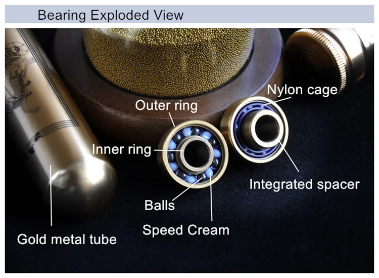 Professional Skateboard Bearing Deep Groove Ball Bearing 608rs 608zz Abec 9 Skate Skateboard