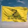 Cheap 100%polyester 3*5ft No Step On Snek Banner Flag
