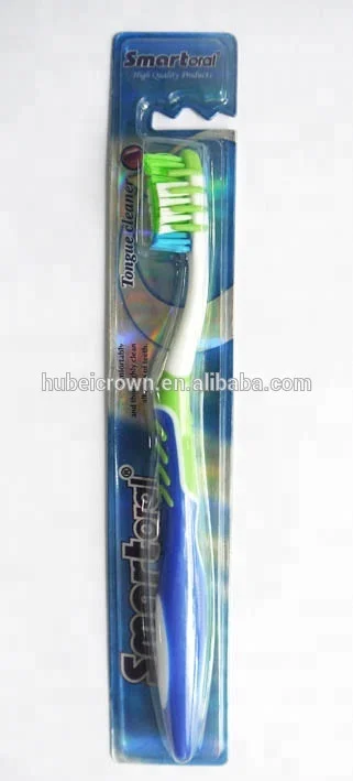 
Manufacturer Private label OEM big handle gum massager tongue cleaner Plastic nylon Charcoal soft medium hard adult Toothbrush 