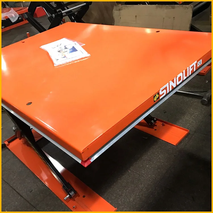 Sinolift Hy Series Heavy Duty Static Electric Low Profile Lift Table Buy Low Profile Lift