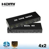 HDMI video Matrix 4X2 With Toslink(SPDIF) and 3.5mm Stereo audio output