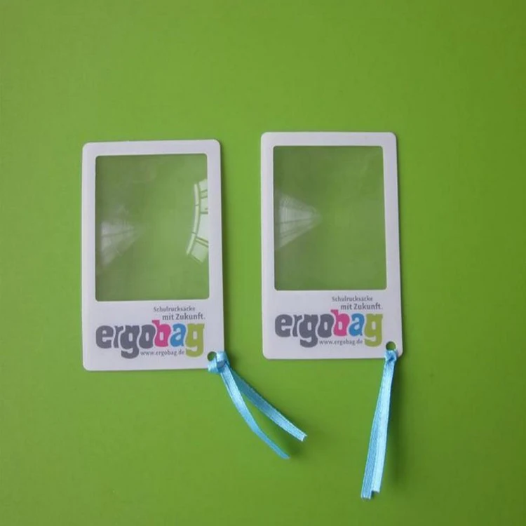 2019 Newest Magnifier Ruler Business Card Magnifier Credit Card Pocket ...