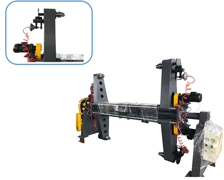HRB Shaftless Electrical Mill Roll Standfor corrugated carton box production line