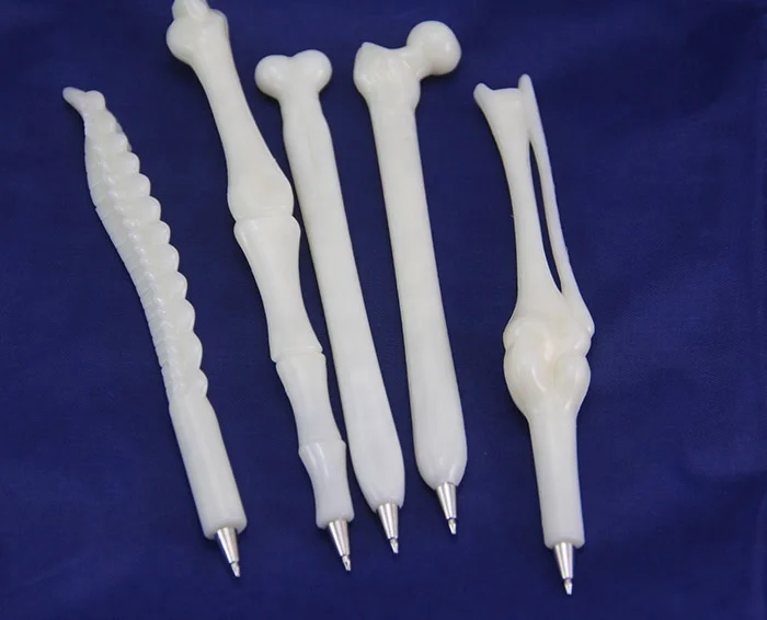 
Custom logo new style promotional plastic bone ballpoint Pen 