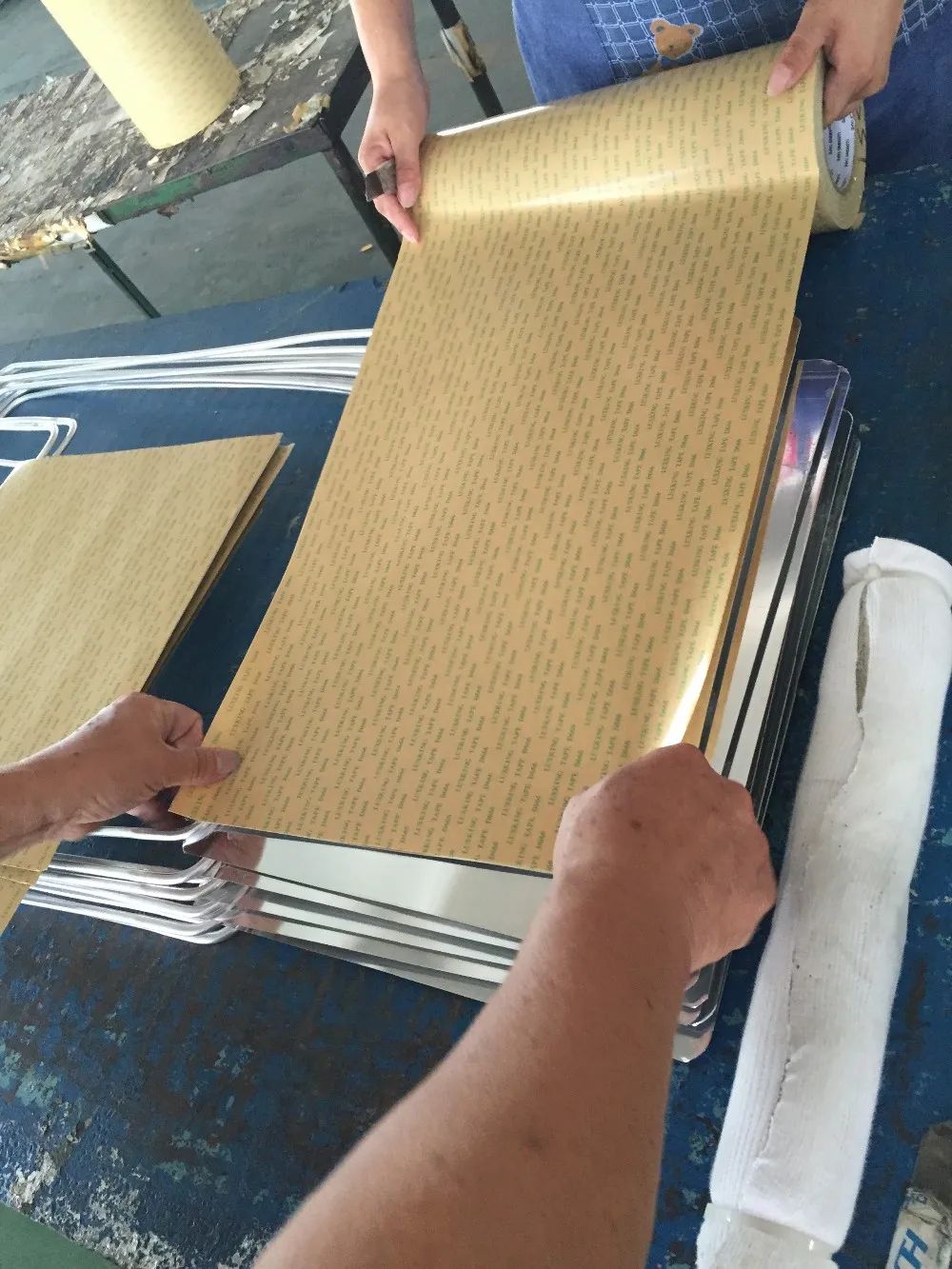 Aluminum Tube On Aluminum Plate Refrigerator Evaporator For Ice Maker