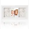 Wholesale hot picture frame baby hand footprint baby hand print solid wood frame