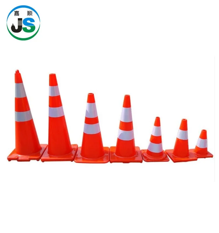 Flexible Reflective PVC Orange Traffic Cones