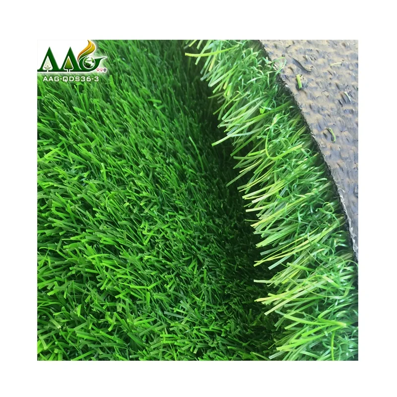 

Synthetic lawn 36mm artificial grass for landscaping, Light green+dark green+light yellow+dark yellow