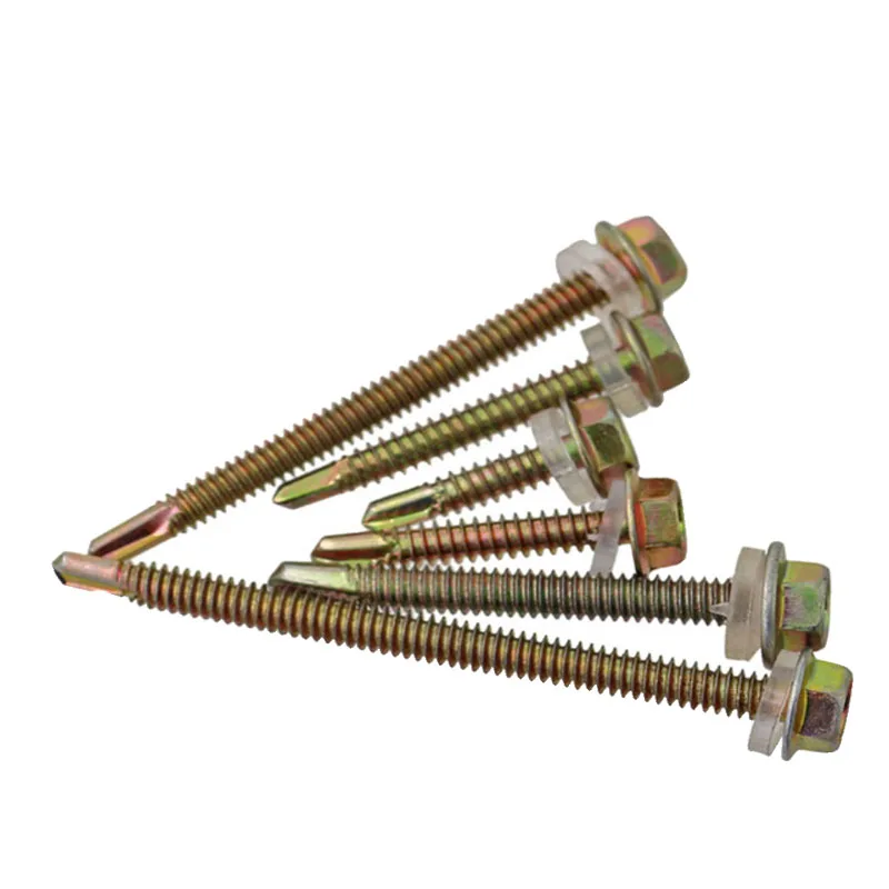 
water proof Self drilling screw Hex flange head 