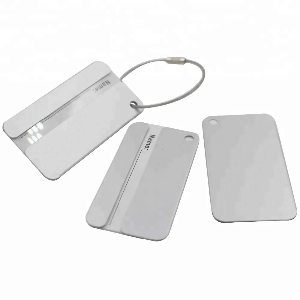 

Promotion Gifts Hotel Metal Blank Luggage Tag With Custom Logo, Original
