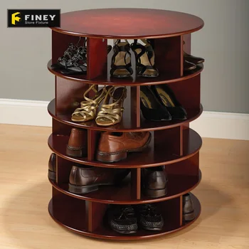 Wooden Rotating Shoe Rack Shoes Storage Cabinet Design Display Buy Berputar Rak Sepatu Kayu Berputar Sepatu Rak Sepatu Lemari Penyimpanan Kayu Rak Sepatu Product On Alibaba Com