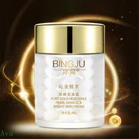 

Recommend 2019 Bingju Anti-wrinkle Pearl Face Cream for skincare OEM cosmetics OEM/ODM