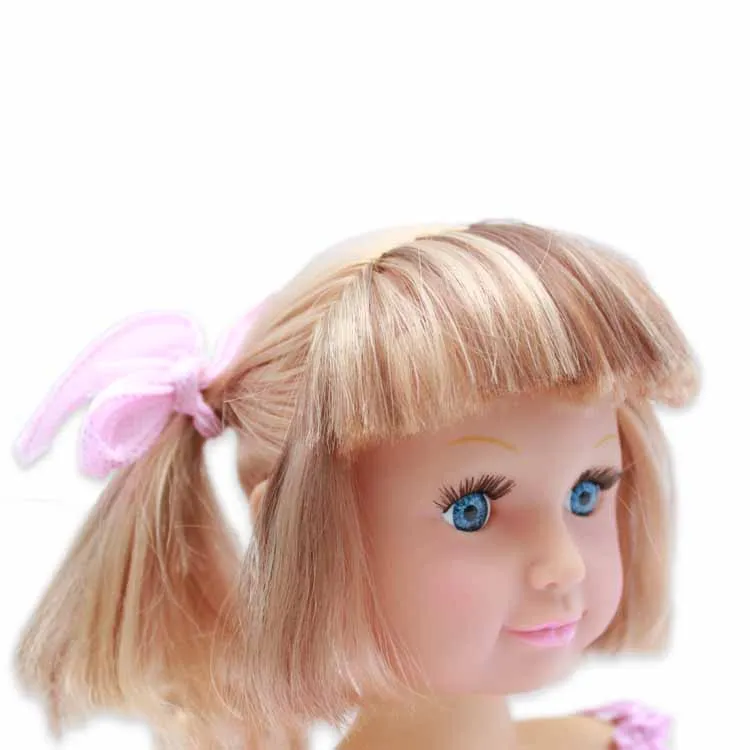 16cm European Style Fashion Realistic Baby Doll Head With Hair Band ...