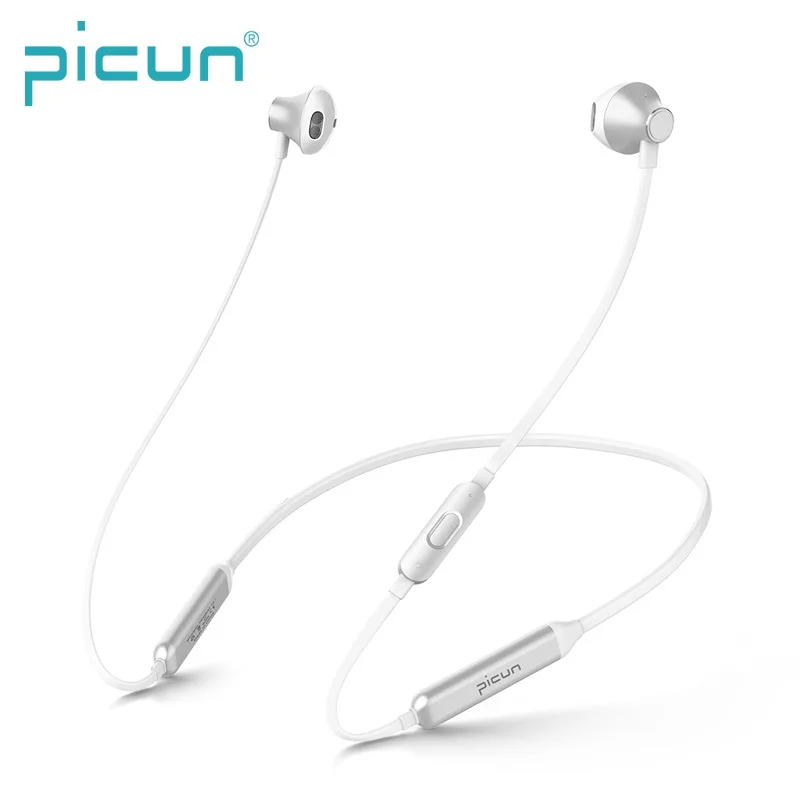 

Picun H12 Magnetic Neckband Waterproof Bass Stereo Sport Bluetooth Earphone With Microphone, N/a