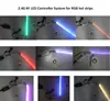 Build-in-one-controller 2.4G LED RGB Controller wifi DC12V/24V 5630 color changing LED rope lighting