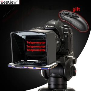 Smartphone Teleprompter DSLR Video Cameras