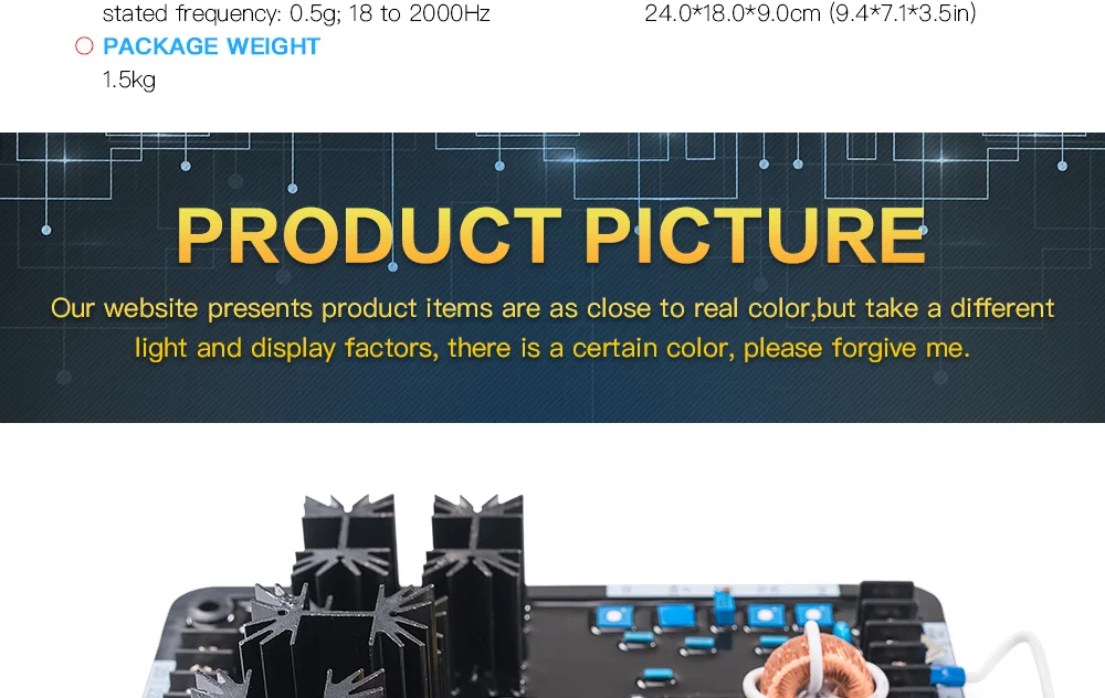 Regulador de voltaje automático VR6 para grupo electrógeno diésel avr