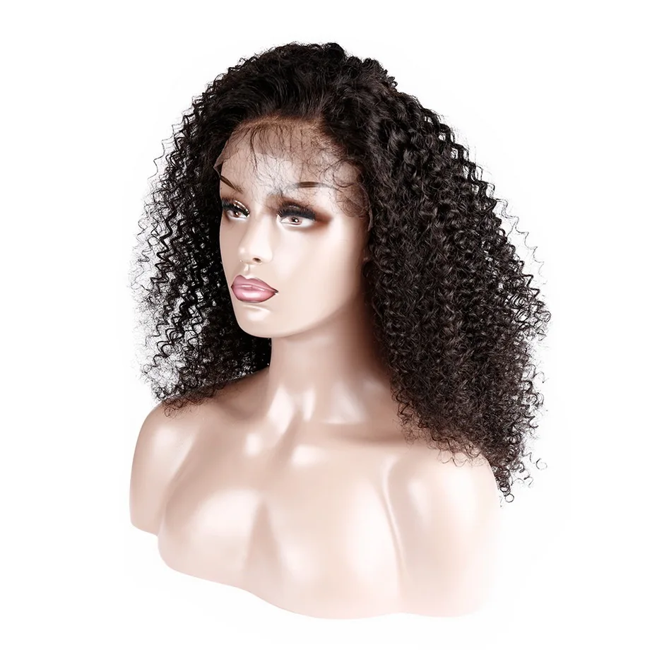 

Hot Sale Virgin Kinky Curly Hair Wigs Brazilian Hair Lace Front Wig Wholesale Price Human Hair Wigs For Black Women