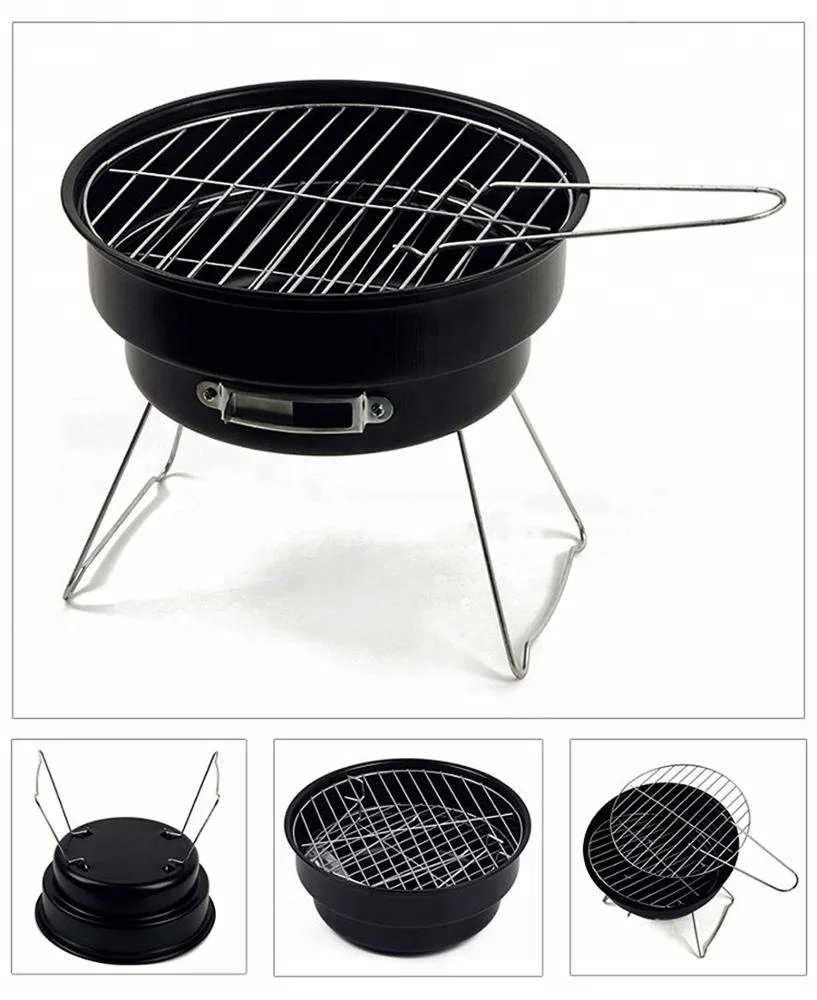 Small Portable Charcoal Barbeque Mini Grill With Cooler Bag - Buy Small ...